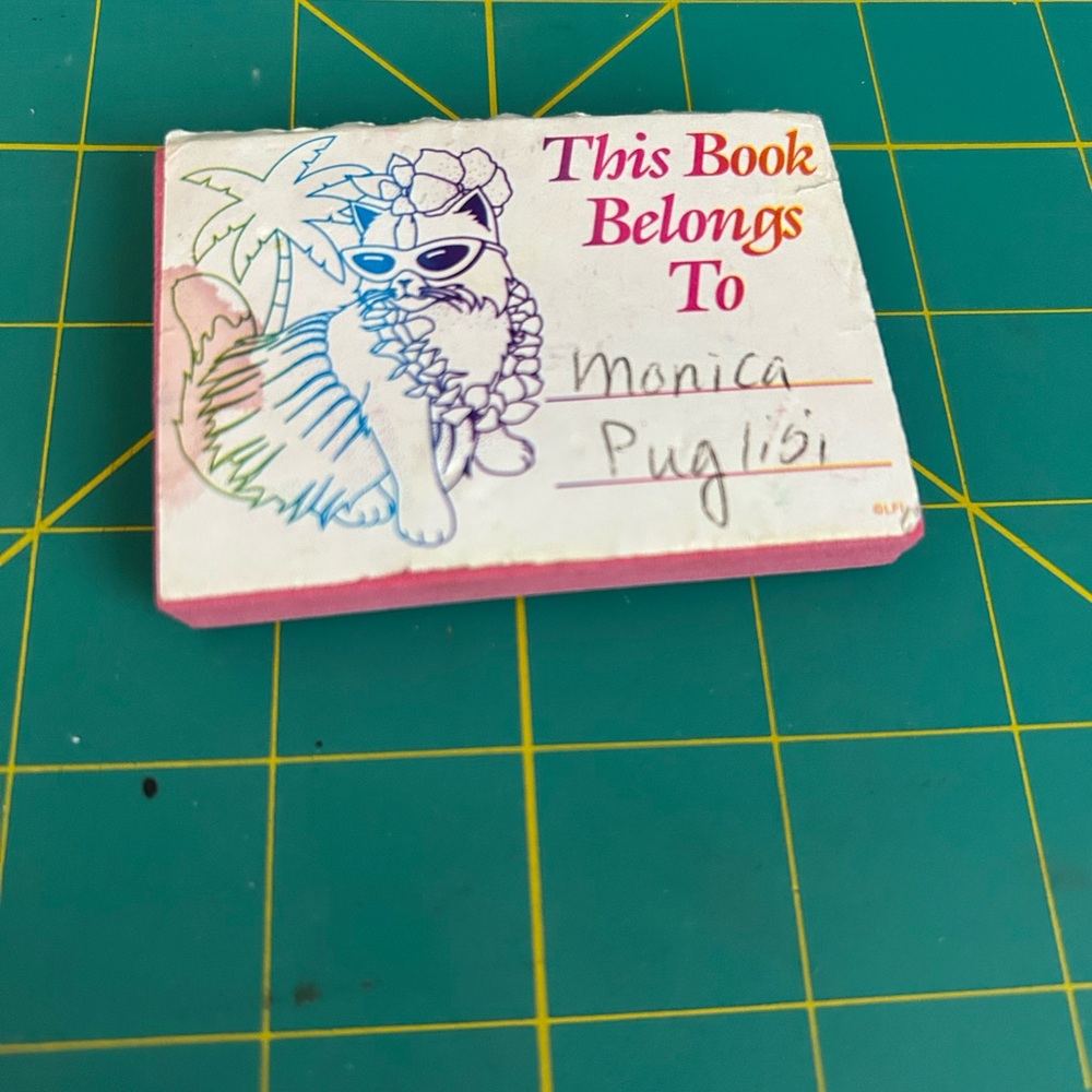 Vintage Lisa Frank  Mini Stamp